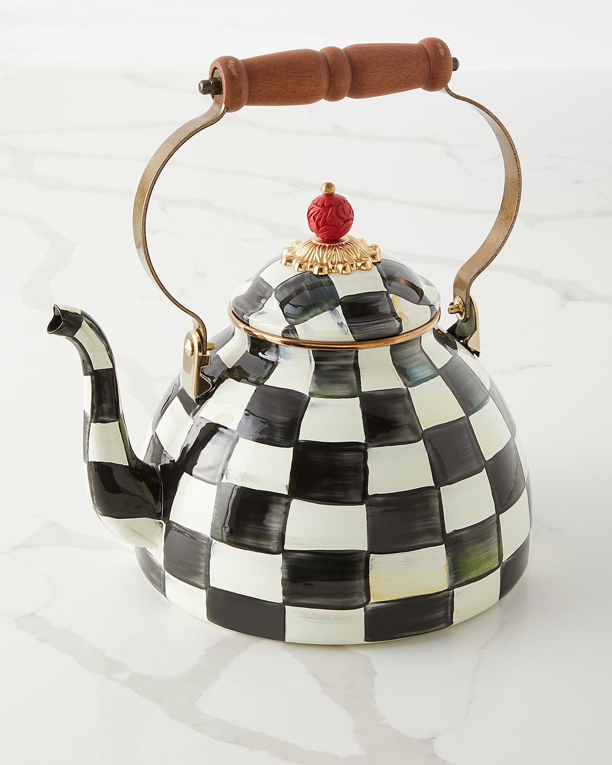 Courtly Check Tea Kettles | Neiman Marcus
