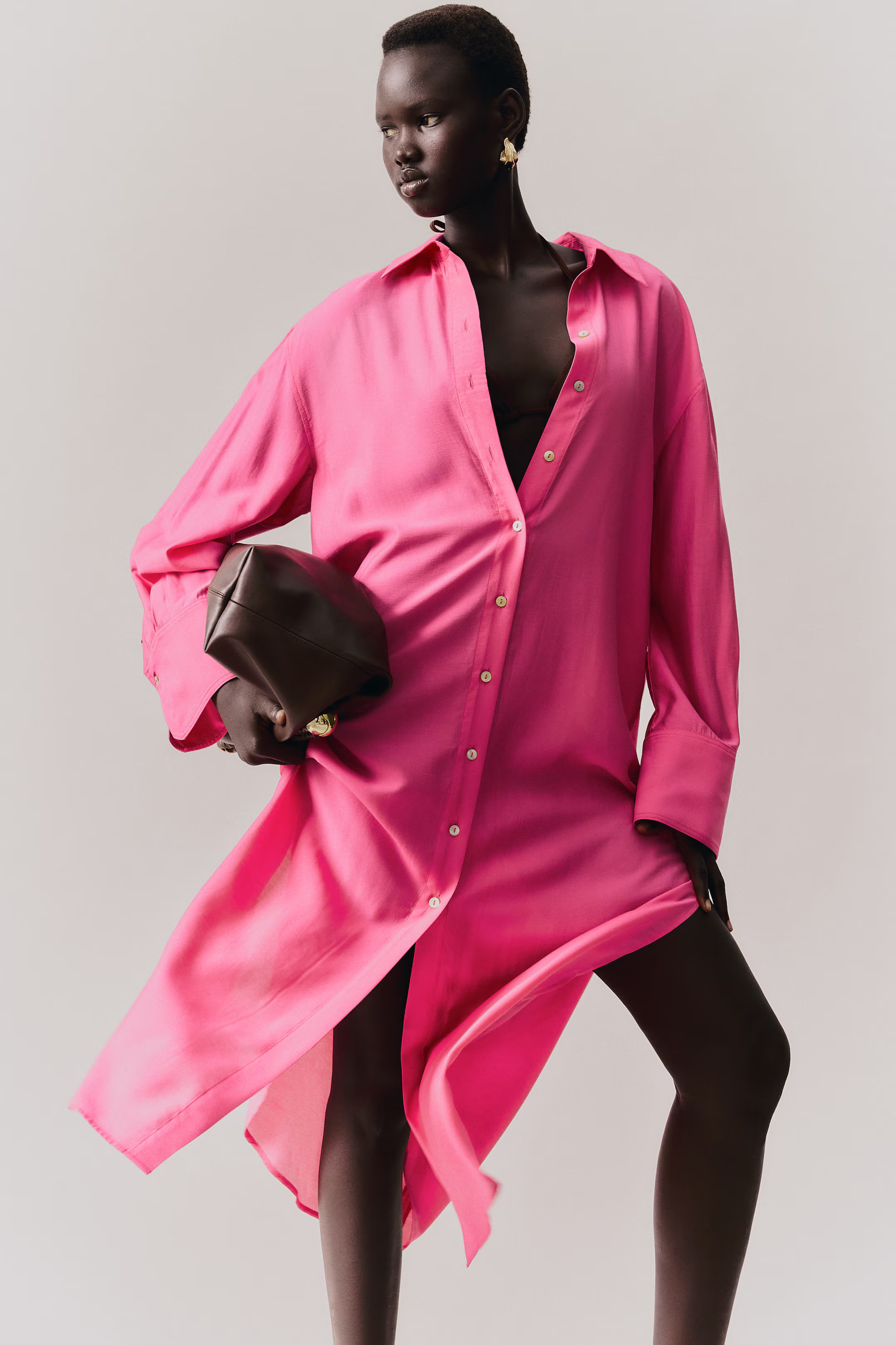 Oversized Shirt Dress | H&M (US + CA)