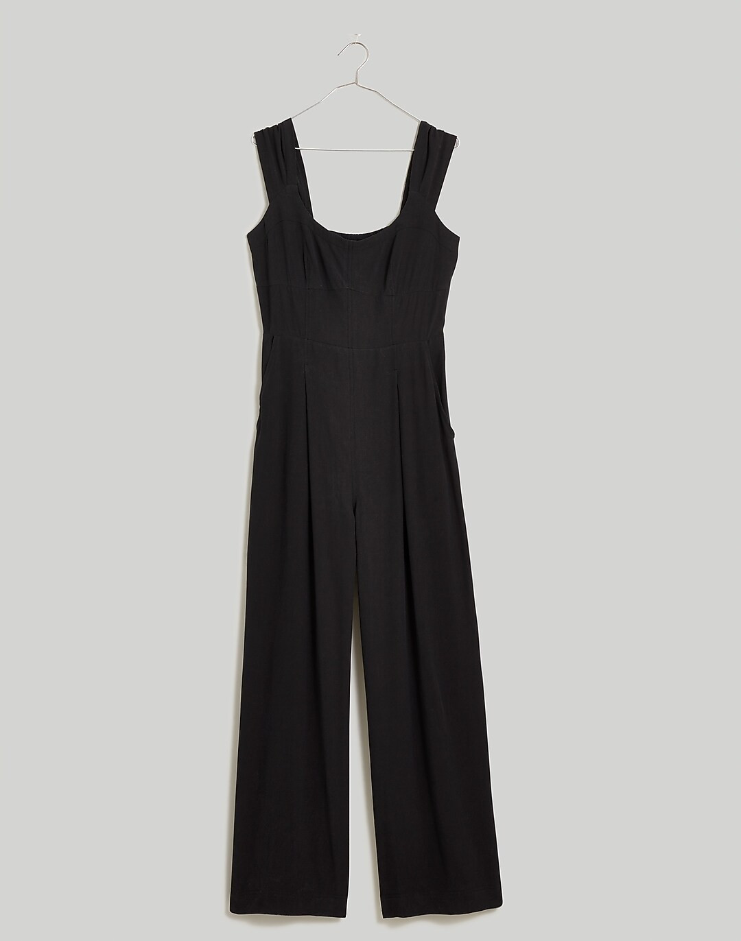 Cap-Sleeve Crop Wide-Leg Jumpsuit | Madewell