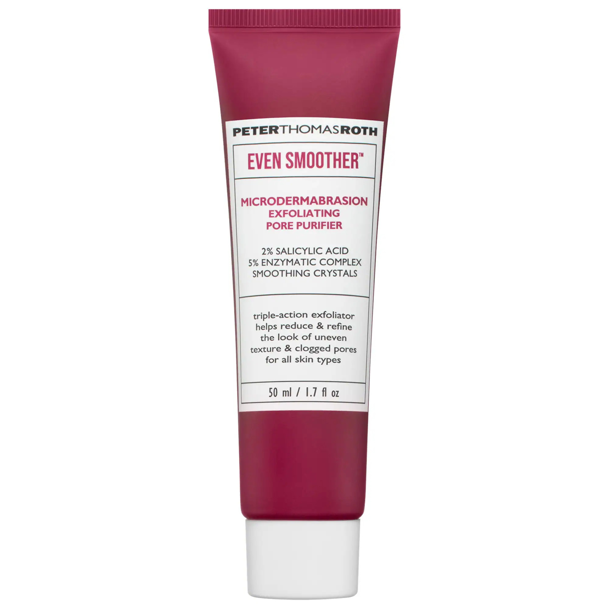 Peter Thomas Roth Even Smoother Microdermabrasion Exfoliating Pore Purifier with Salicylic Acid for Oil Control 1.7 oz / 50 mL | Sephora (US)
