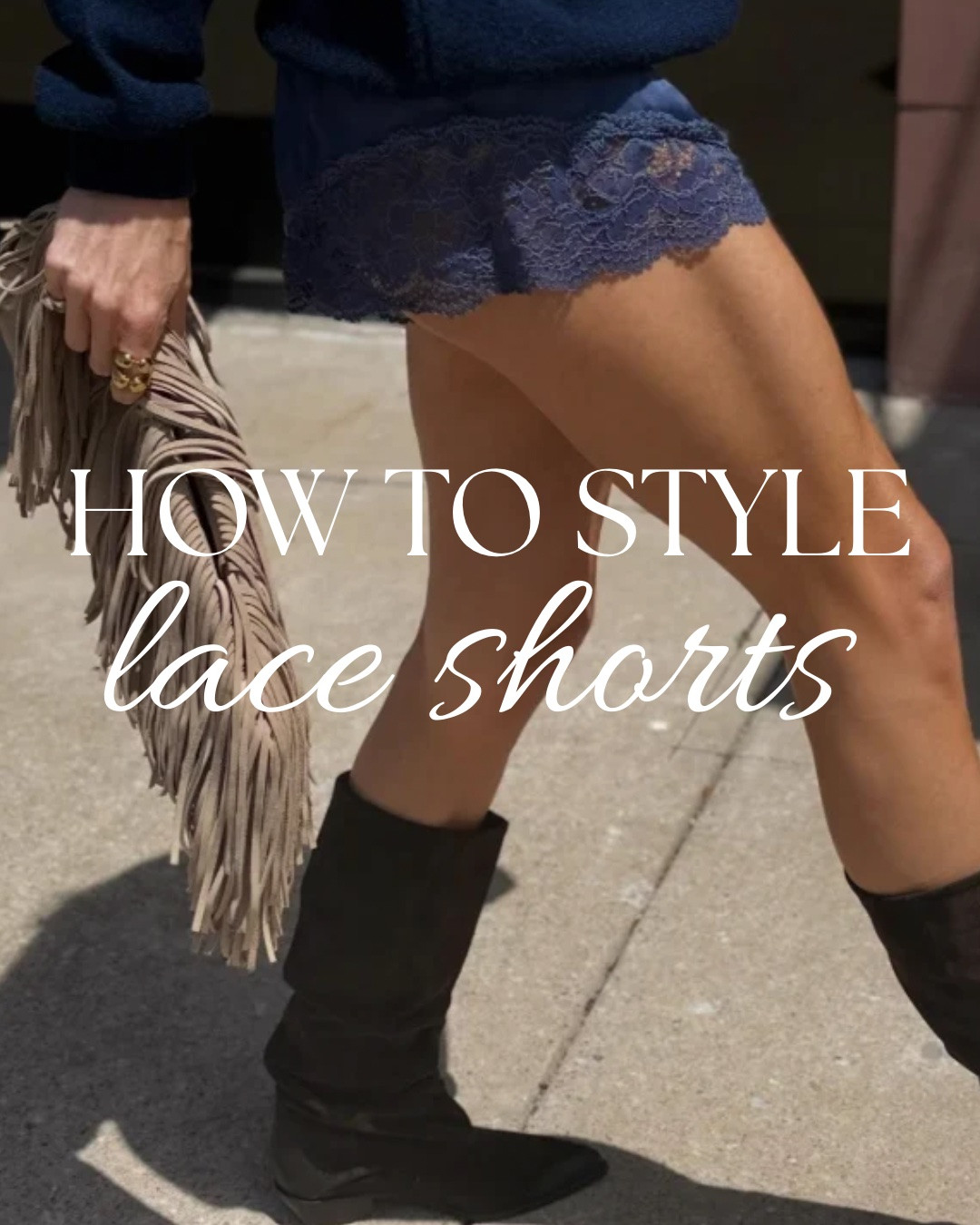 Lace shorts are the statement piece this spring and summer, so I pulled together a few styling ideas for the next time you need a little inspo.

Save this as your styling cheat sheet!

#LTKootd #LTKU