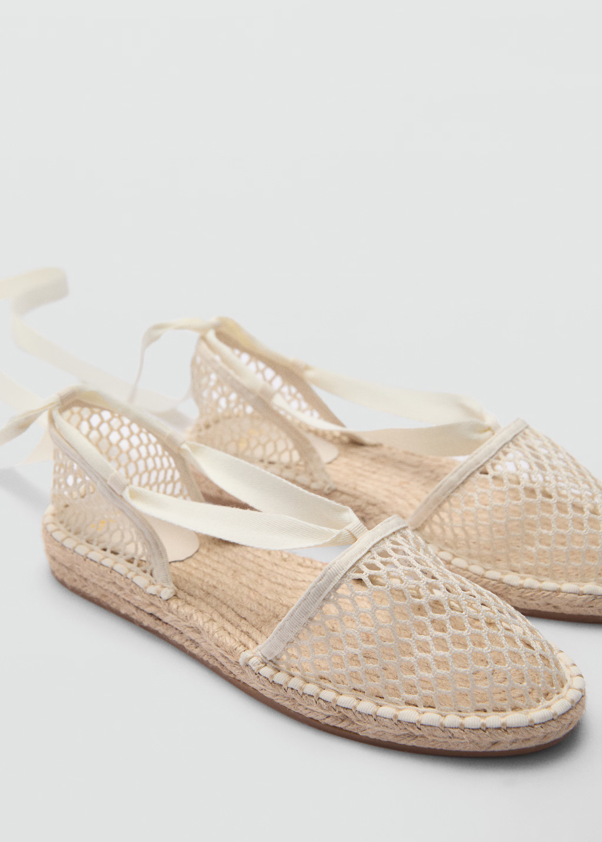 Openwork espadrilles | MANGO (US)