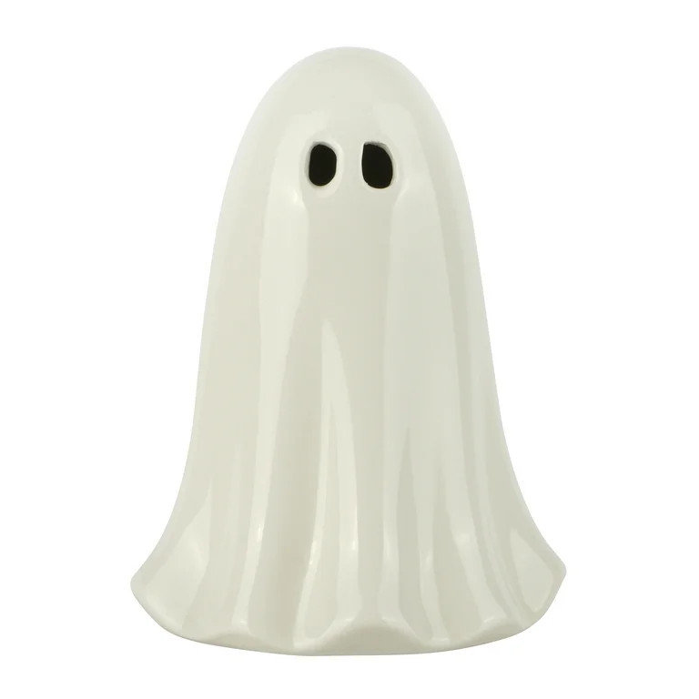 5" Light Up Ceramic Ghost Tabletop Décor by Ashland® - Halloween Home Decor | Walmart (US)