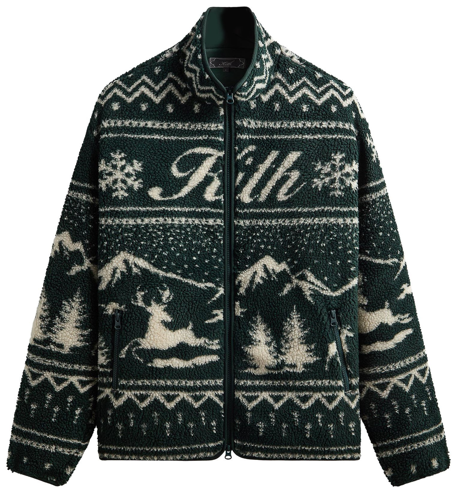 Kith Kithmas Harper Sherpa Jacket 'Stadium' | GOAT