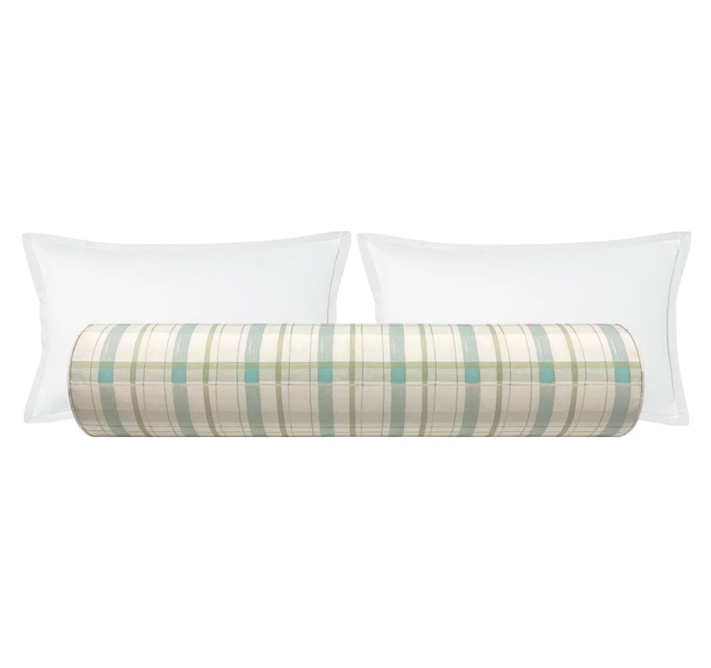 THE BOLSTER :: PLAID // NEUTRAL | TEIL TEXTILES | LITTLE DESIGN COMPANY