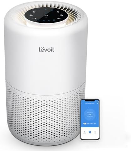 LEVOIT Air Purifiers for Home Large Room Up to 1980 Ft² in 1 Hr With Air Quality Monitor, HEPA S... | Amazon (US)