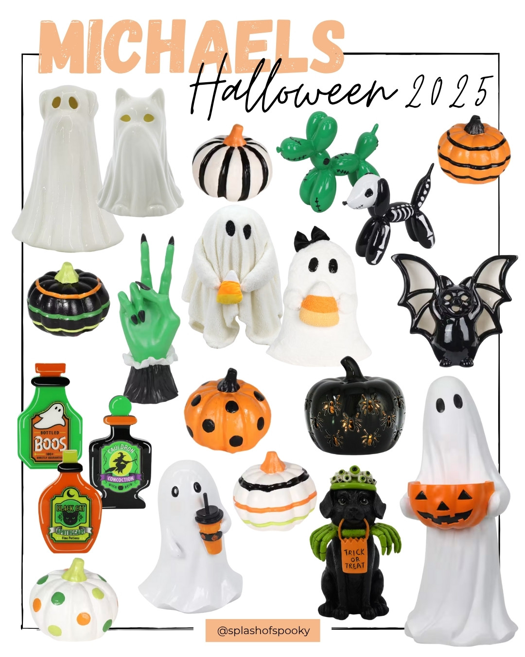 HALLOWEEN AT MICHAELS 🎃 

It’s officially a CODE ORANGE at the big box craft store. Michaels just dropped their Halloween collection — right in time for Summerween! 

Their new Trick or Treat line is a Halloween lover’s dream: packed with classic black-and-orange decor, vintage-inspired pieces, and all your favorite spooky characters. 

Perfect for early decorating, party planning, and Halloween 2025 vibes. So spooky!  

 #LTKSeasonal #LTKHome #LTKFindsUnder50