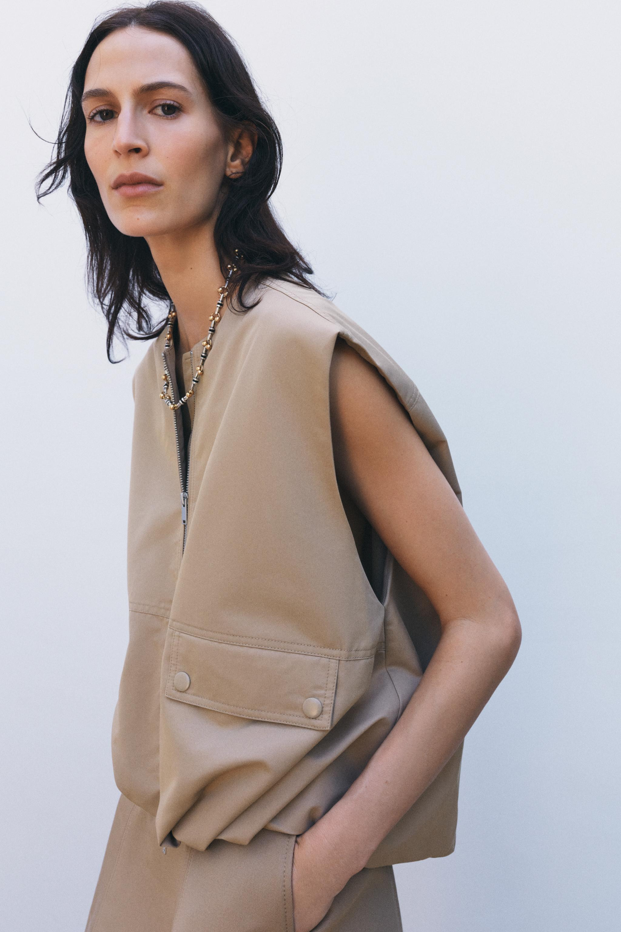 ZW COLLECTION OVERSIZE WAISTCOAT | Zara UK