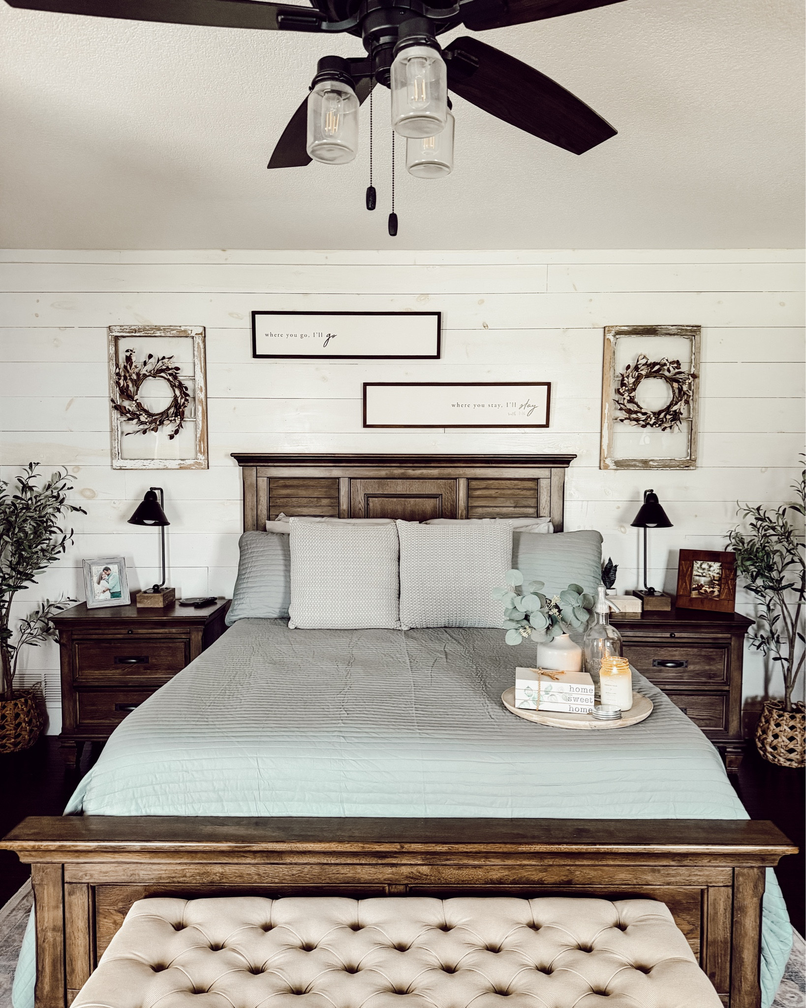 I am loving my new bedding I got in from @linensandhutch 🙌🏻 I got the Eucalyptus quilt set and not only do I love the color, but the weight of the quilt is just perfect for me. I’m an extremely hot sleeper, so I can never do thick comforters or duvets, so this quilt set is right up my alley! I also got a couple of sets of their buttery soft sheets as well. And I have slept so good in them the past few days! If you’re needing new bedding too, be sure to check out Linens & Hutch and use my coupon code “CHARITY50” as well! #LinensAndHutch #LinensAndHutchPartner

#LTKHome