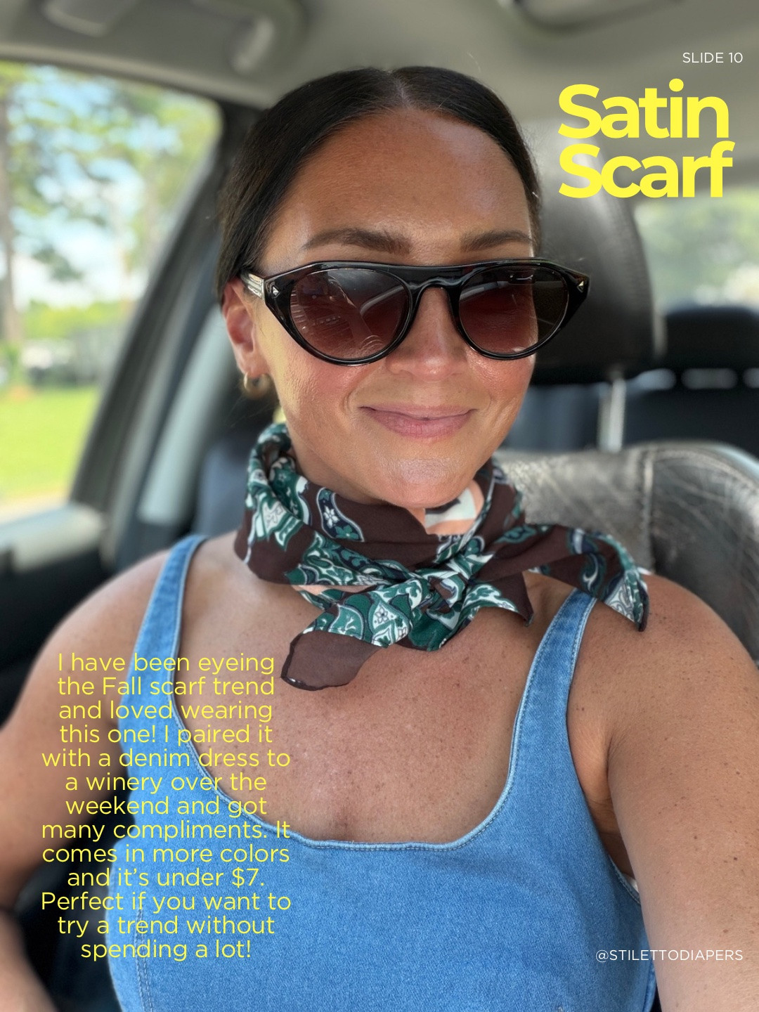 Fall trend to try: the neck scarf! This one is affordable to be able to try the trend and comes in more colors!

#LTKootd #LTKgrwm