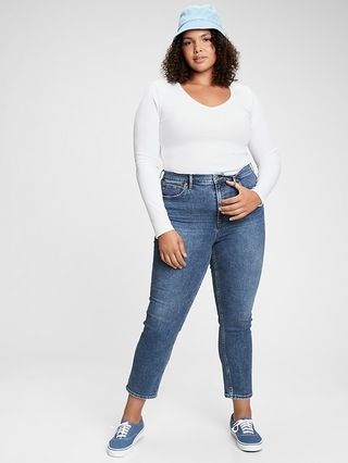 High Rise Cigarette Jeans | Gap (US)