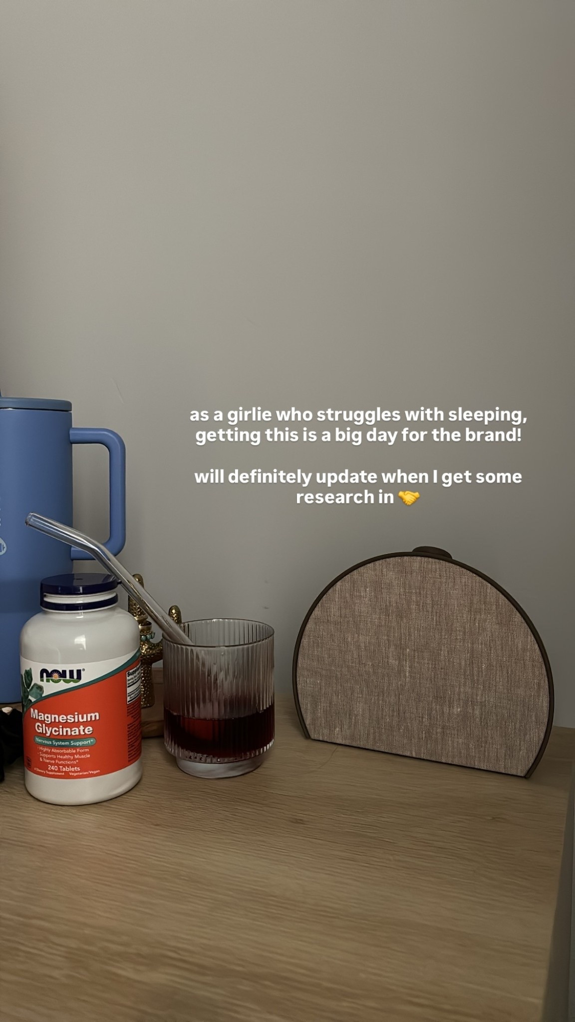 my sleepytime lineup! I just bought a Hatch and can’t wait to try it out. 💭