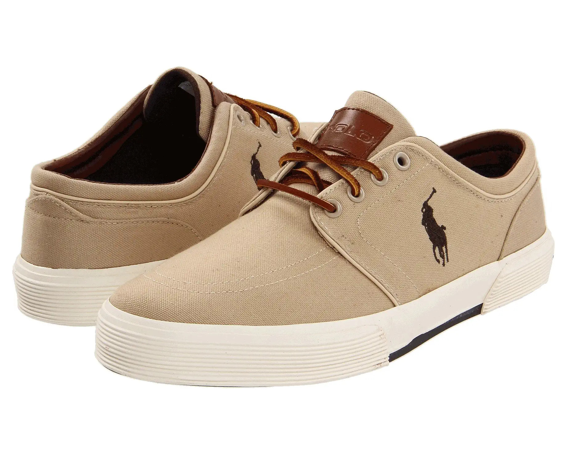 Polo Ralph Lauren Faxon Low-Top Canvas Sneaker | Zappos