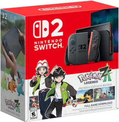 Switch 2 + Pokémon Legends: Z-A - Nintendo Switch 2 Edition Bundle - Nintendo Switch 2 | Best Buy U.S.