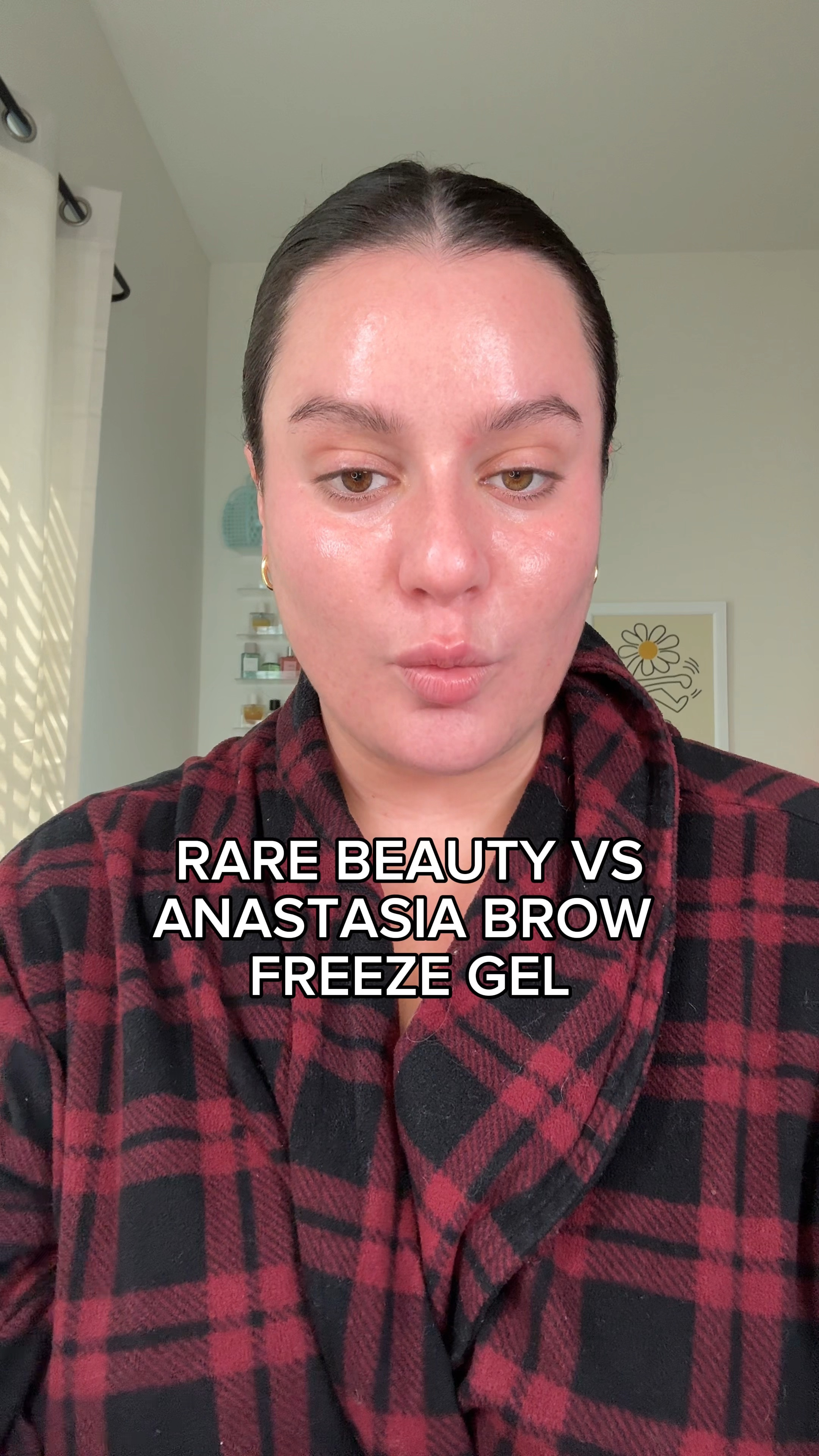 rare beauty brow gel vs anastasia brow freeze gel! 👀