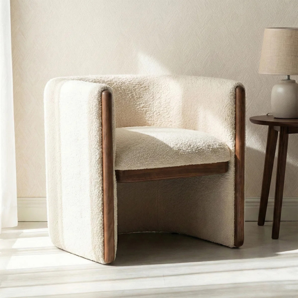 28" Upholstered Fabric Accent Chair Arm Chair for Living Room | Wayfair North America