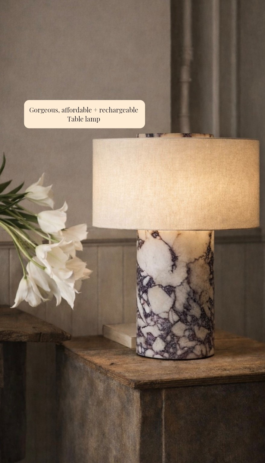This gorgeous marble table lamp is currently on sale and it’s rechargeable 🤩

#LTKHome