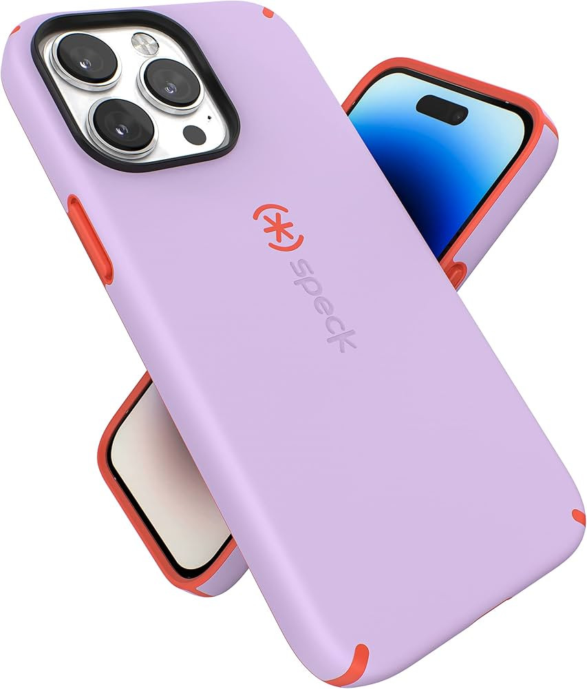 Speck for iPhone 14 Pro Max Case - Drop Protection, Scratch Resistant, Built for MagSafe, Soft To... | Amazon (US)