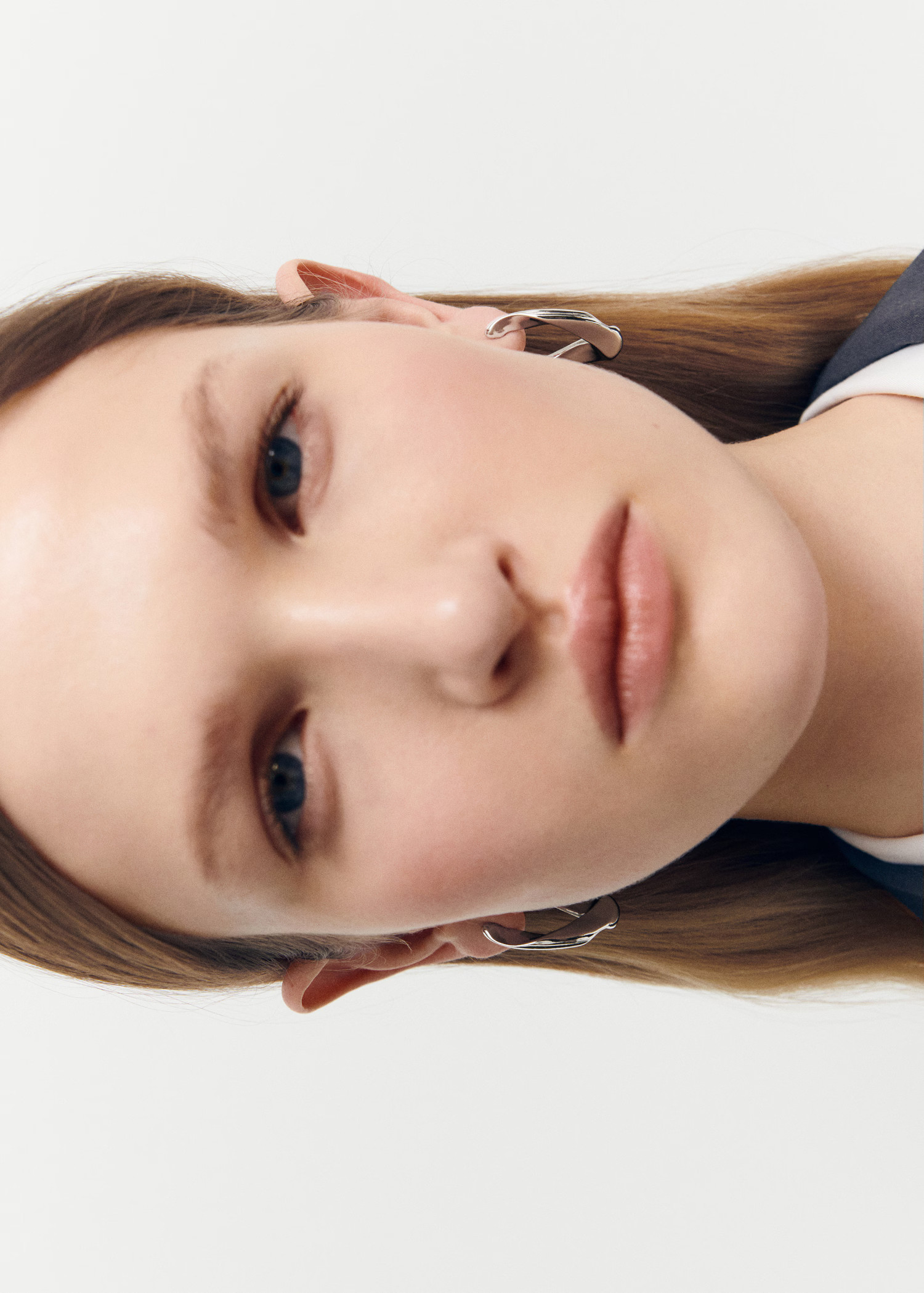 Link hoop earrings | MANGO (UK)