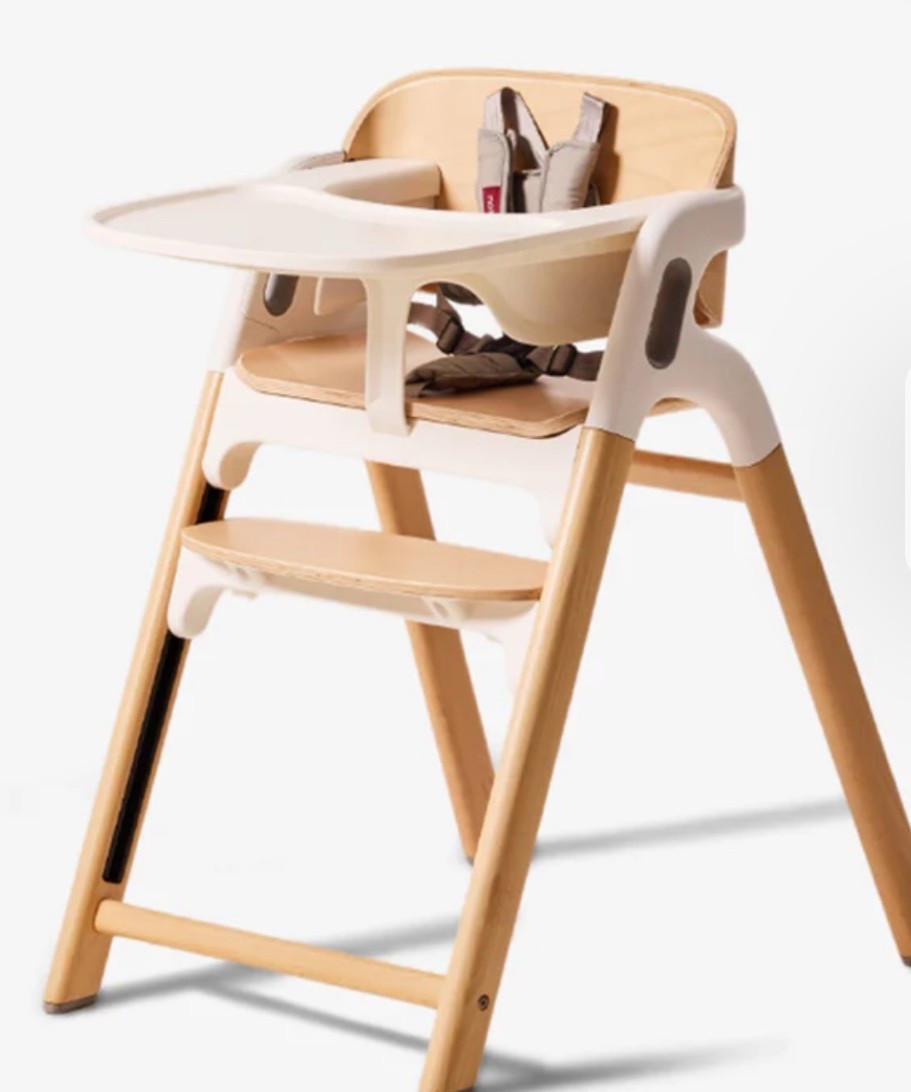 Highchair with adjustable foot rest. Aesthetic baby gear. 

#LTKBump #LTKGiftGuide #LTKBaby