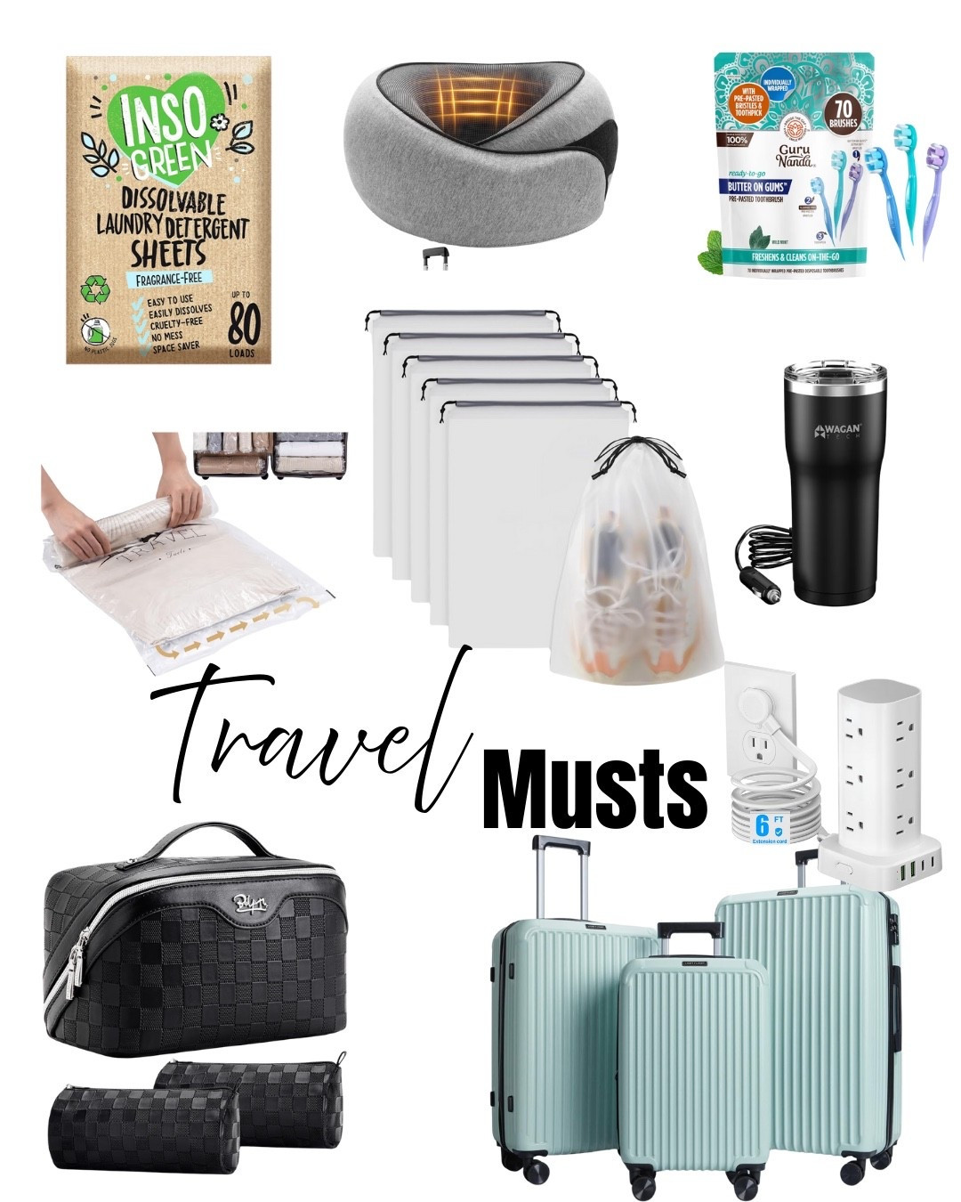 Travel essentials 🚘 💼 ✈️ 

#LTKOver40 #LTKTravel #LTKSaleAlert