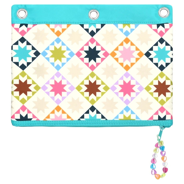 Pen+Gear Quilted Binder Pouch, Multicolor | Walmart (US)