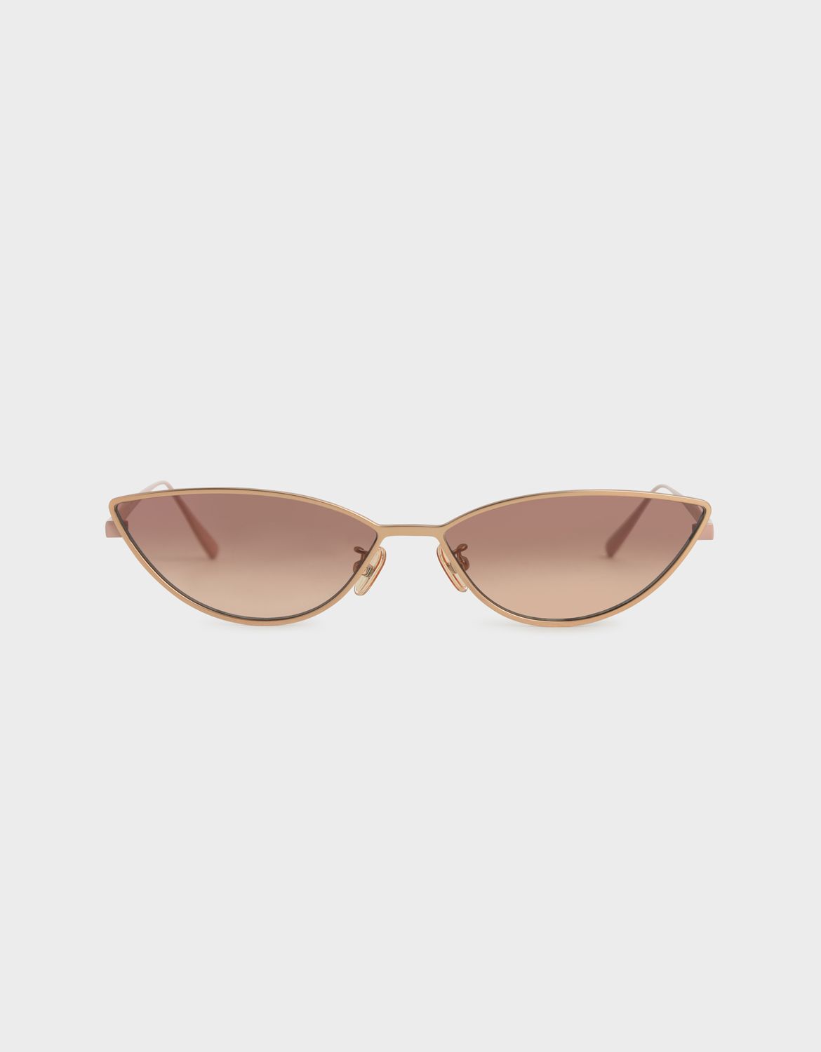 Tinted Cat-Eye Sunglasses
- Rose Gold | CHARLES & KEITH (US)