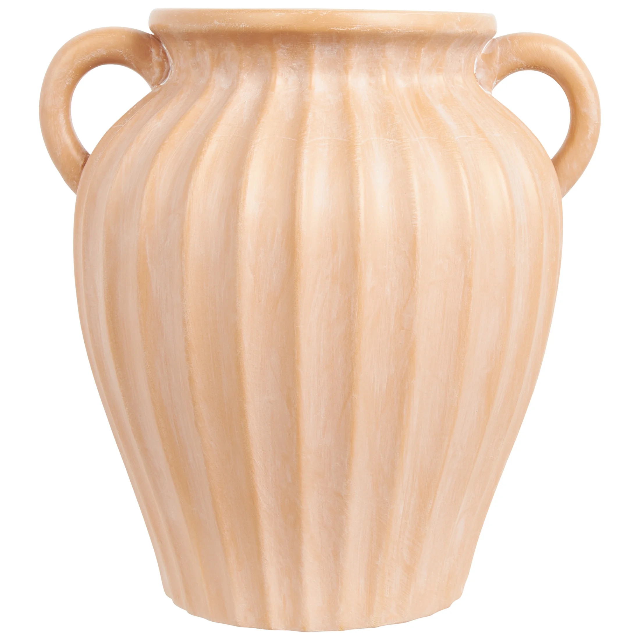 My Texas House Small Terra Cotta Vase, 6-inches, Orange | Walmart (US)