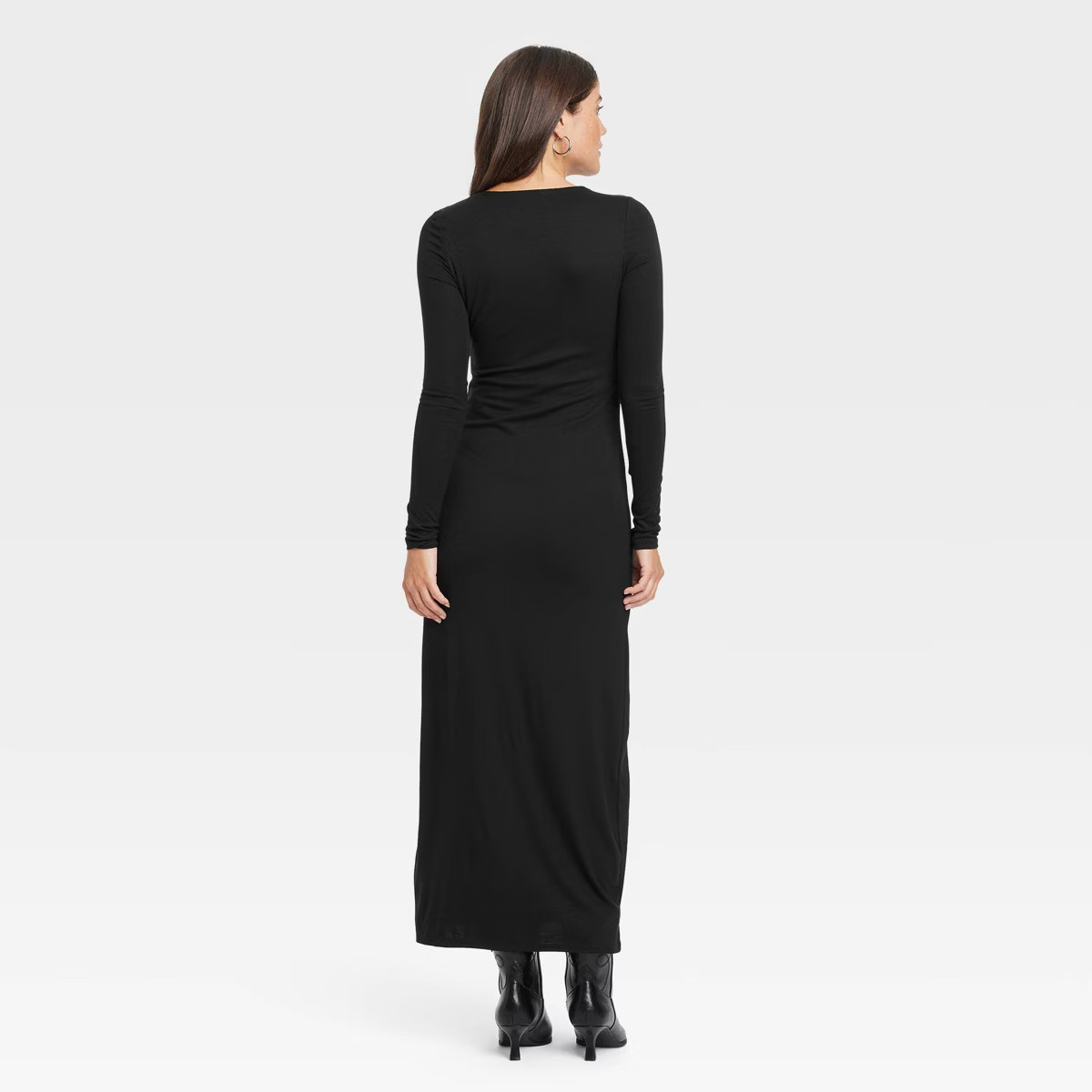 Women's Long Sleeve Knit Maxi T-Shirt Dress - Universal Thread™ | Target