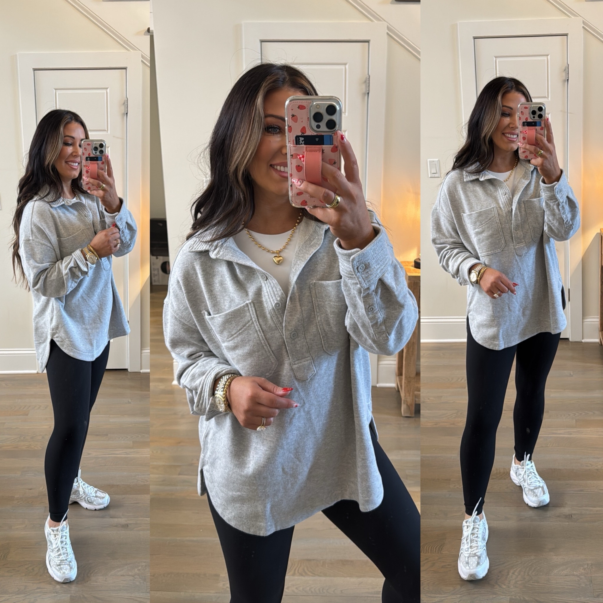 Casual Mom Fit for a busy rainy day! My top is amazing & on sale! 

Wearing size small 

Aerie, aerie outfit, aerie top, leggings, casual outfit, spring outfit, everyday outfit 

#LTKWatchNow #LTKMidsize #LTKStyleTip