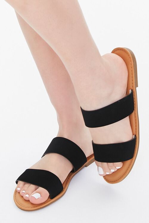 Faux Suede Dual-Strap Sandals | Forever 21 (US)