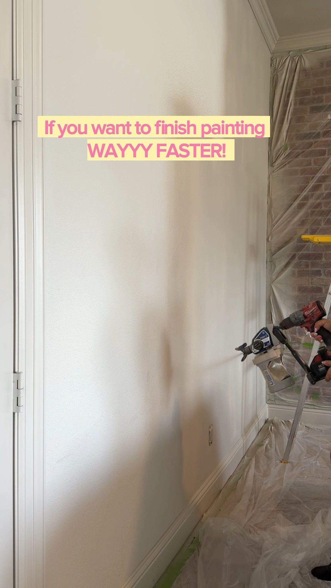 If you’ve been thinking about tackling a painting project, this paint sprayer has been one of my favorite DIY tools. It makes projects so much quicker and gives such a smooth finish.