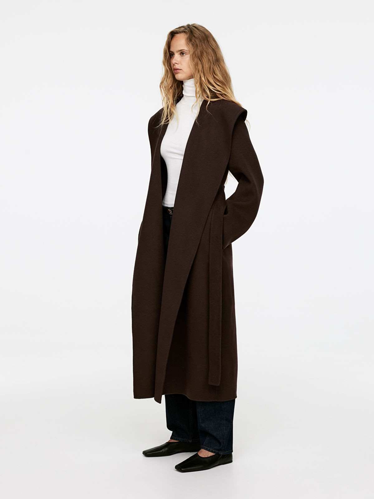 Shawl-Collar Coat | Arket UK