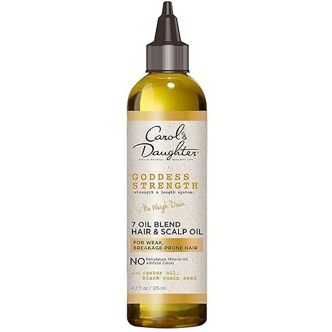 Carol’s Daughter Goddess Strength 7 Oil Blend Scalp & Hair Oil with Castor Oil and Black Seed O... | Amazon (US)