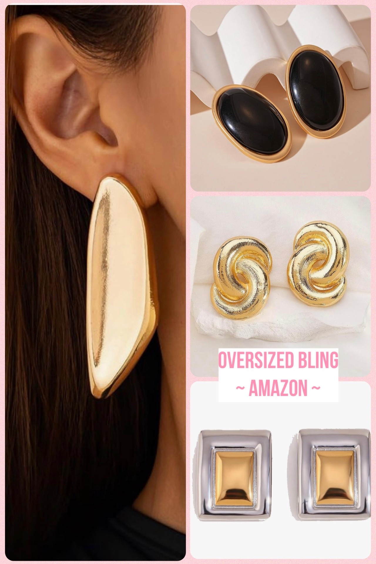 Earrings I ordered from Amazon! 

#LTKFindsUnder50 #LTKOver40 #LTKselfcare