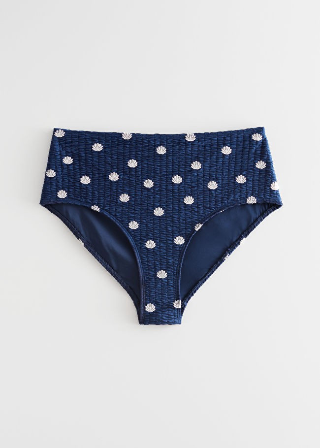Shell Embroidery Bikini Bottoms | & Other Stories US