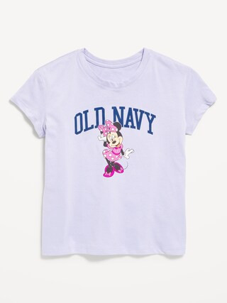 Disney© Minnie Mouse Logo-Graphic T-Shirt for Girls | Old Navy (US)