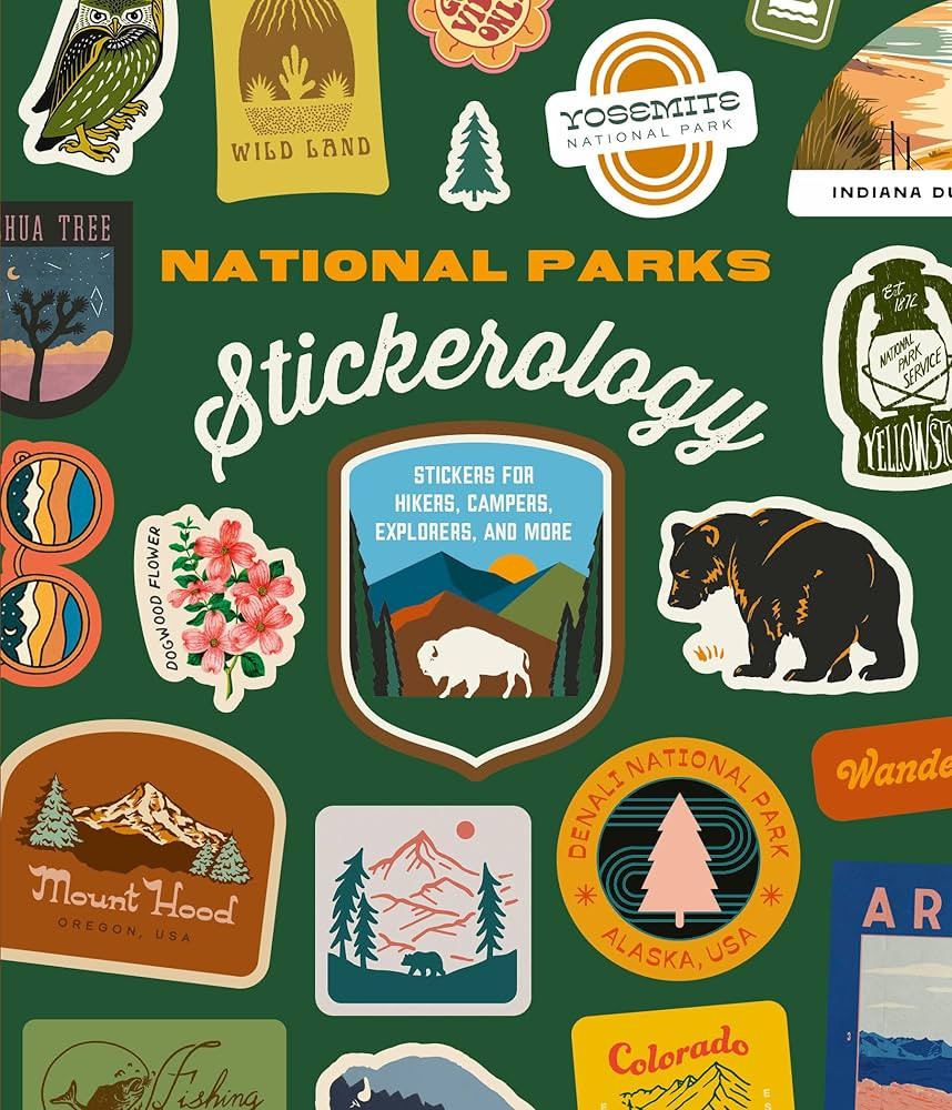 National Parks Stickerology: Stickers for Hikers, Campers, Explorers, and More: Stickers for Jour... | Amazon (US)