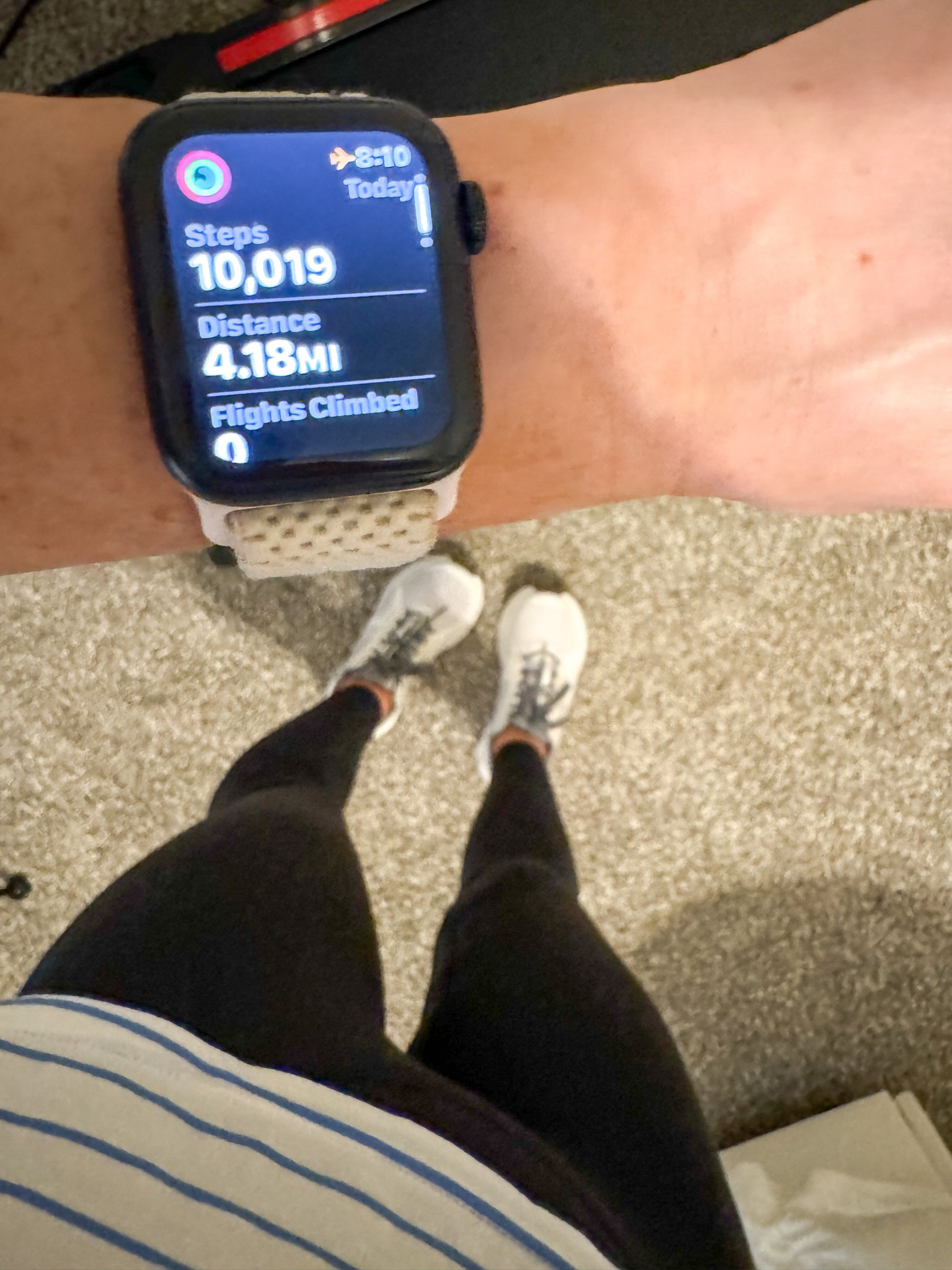 Walking on my walking pad indoors has helped me stick to getting in my steps during this Texas heat wave! 

Comes with a remote control and has different speeds and inclines 

Crop tee size small and comes in lots of colors 

Amazon leggings in size XS 

On cloud runner 2 sneakers - absolutely love and have been using since May 




#ltkover40 #ltkfindsunder50 
Amazon home finds , fitness equipment , white sneakers #ltkhome

#LTKActive #LTKShoeCrush #LTKFitness