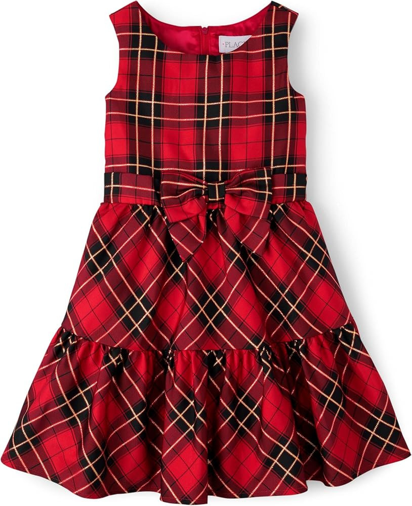 The Children's Place Girls' Short Sleeve Fashion Dress | Amazon (US)