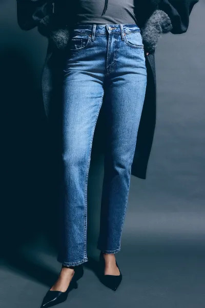 Slim Straight High Jeans | H&M (US + CA)