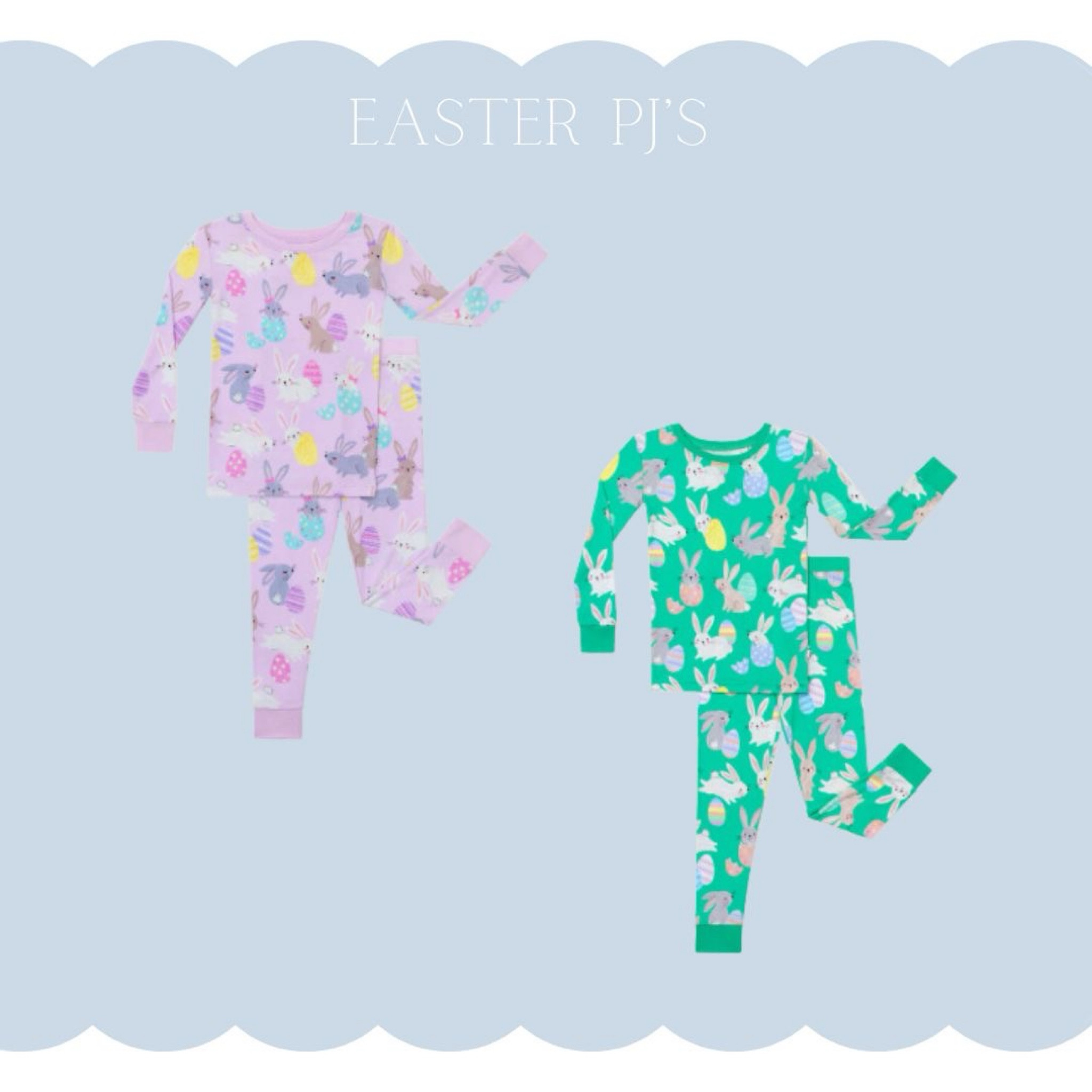 Easter pjs for babies, toddlers and kids 

#LTKKids #LTKSeasonal #LTKFindsUnder50