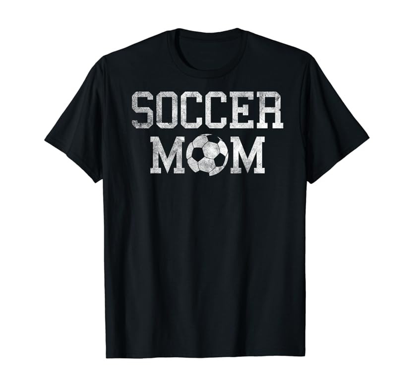 Soccer Mama Clothing Retro Vintage Soccer Mom T-Shirt | Amazon (US)