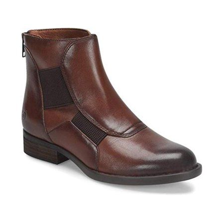 B.O.C Womens Reid Almond Toe Ankle Fashion Boots, Brown, Size 8.0 | Walmart (US)