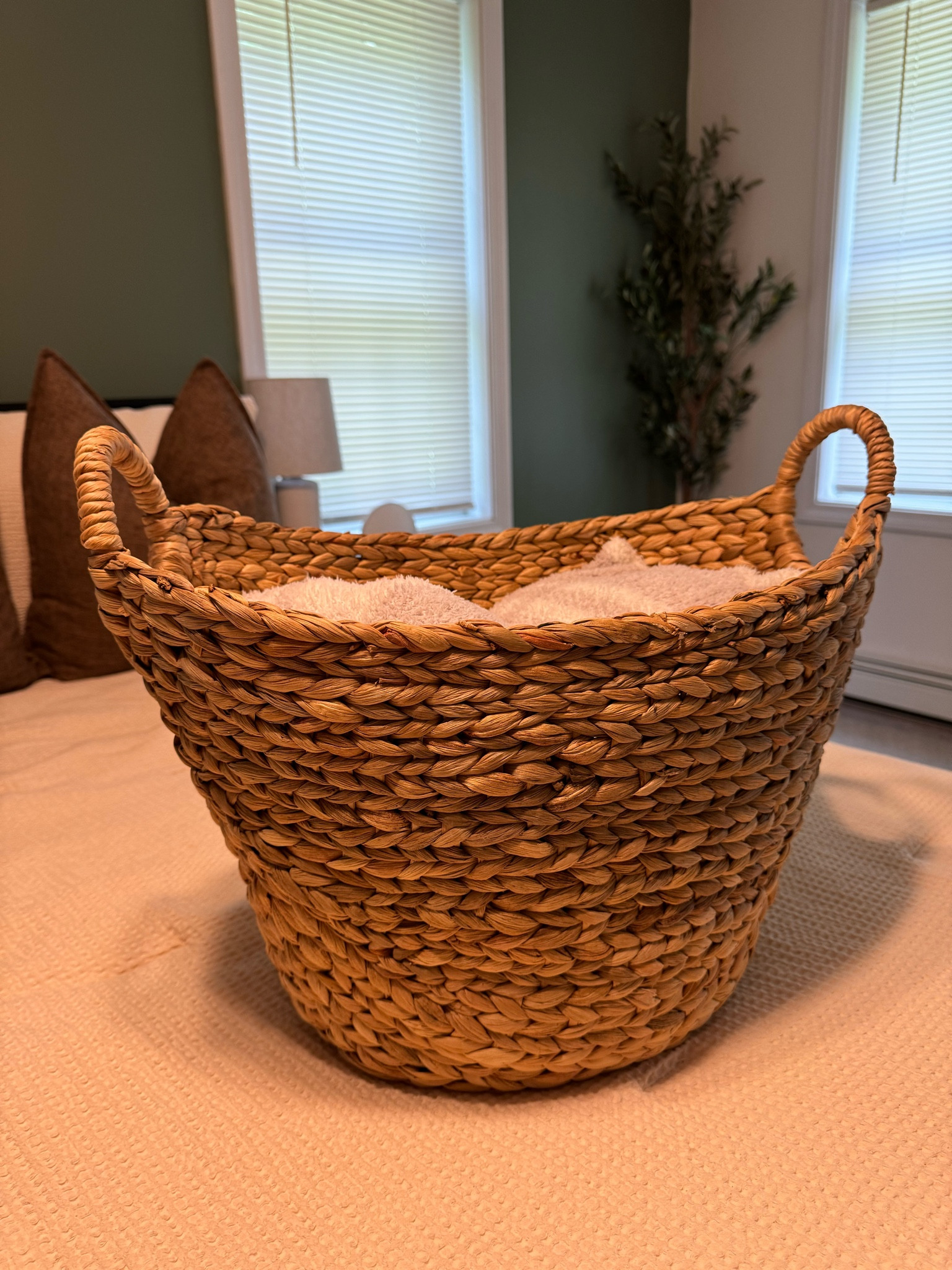 This storage basket is perfect anywhere in your house! 

#LTKFindsUnder50 #LTKSeasonal #LTKHome