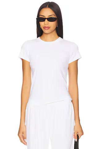 LESET Nando Slim Fit Tee in White from Revolve.com | Revolve Clothing (Global)