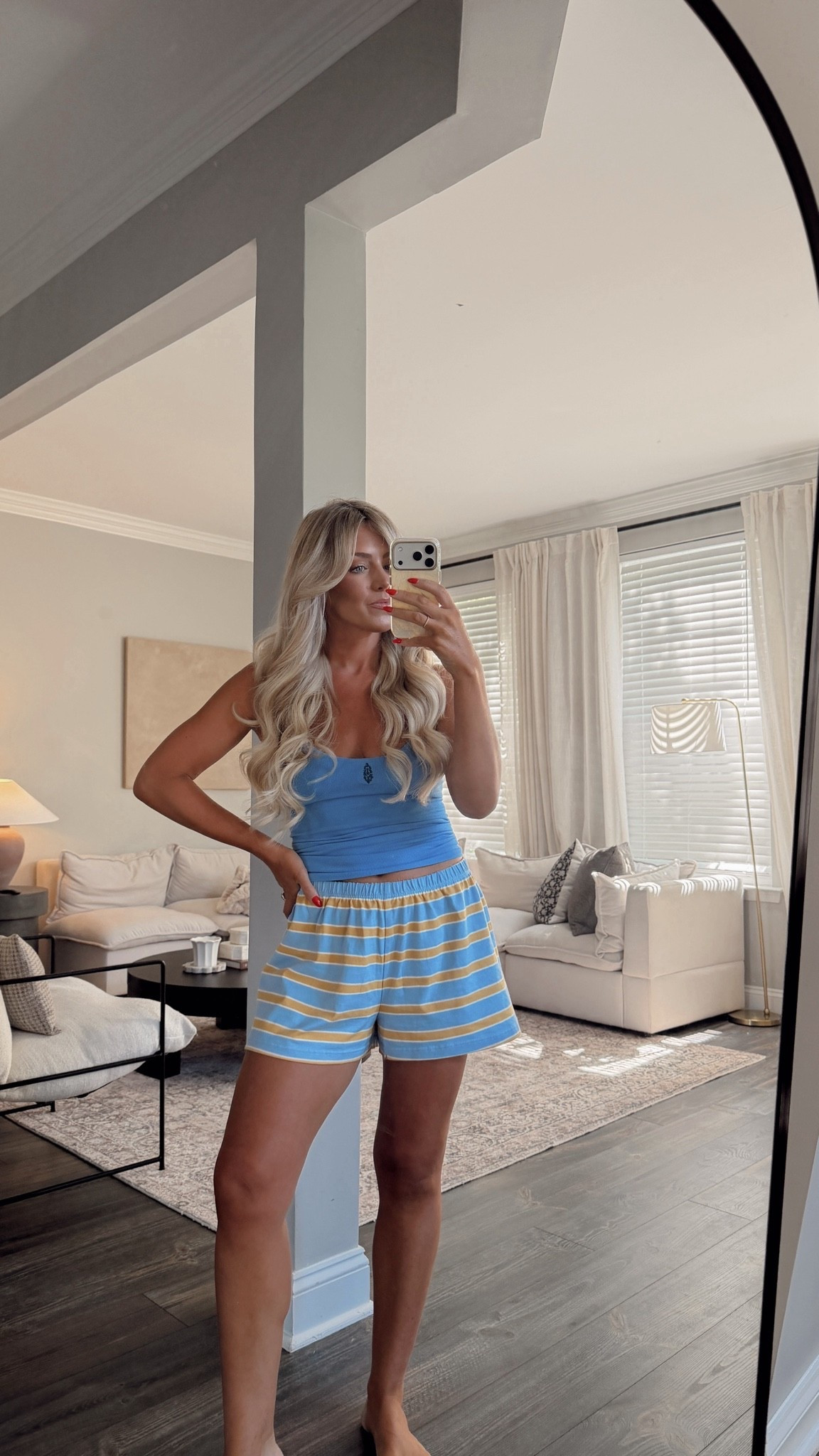 Comfy outfit I’ve been living in at home! Really love this tank and want more of the colors!

#LTKSeasonal #LTKootd