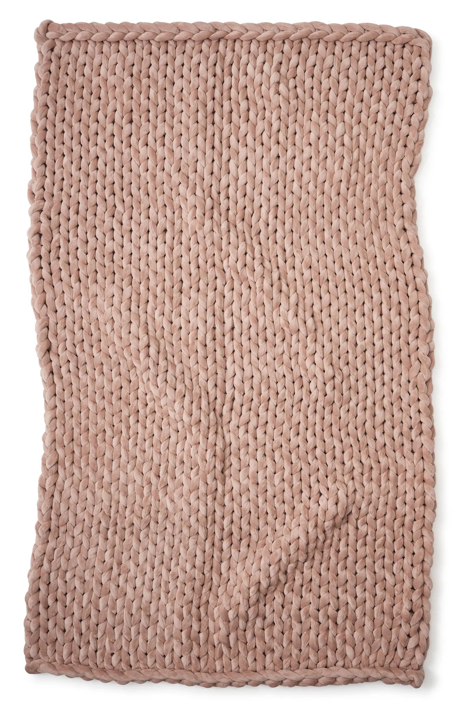 Knit Velvet Weighted Blanket | Nordstrom