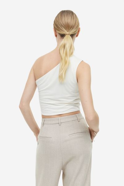 Gathered One-shoulder Top | H&M (US + CA)