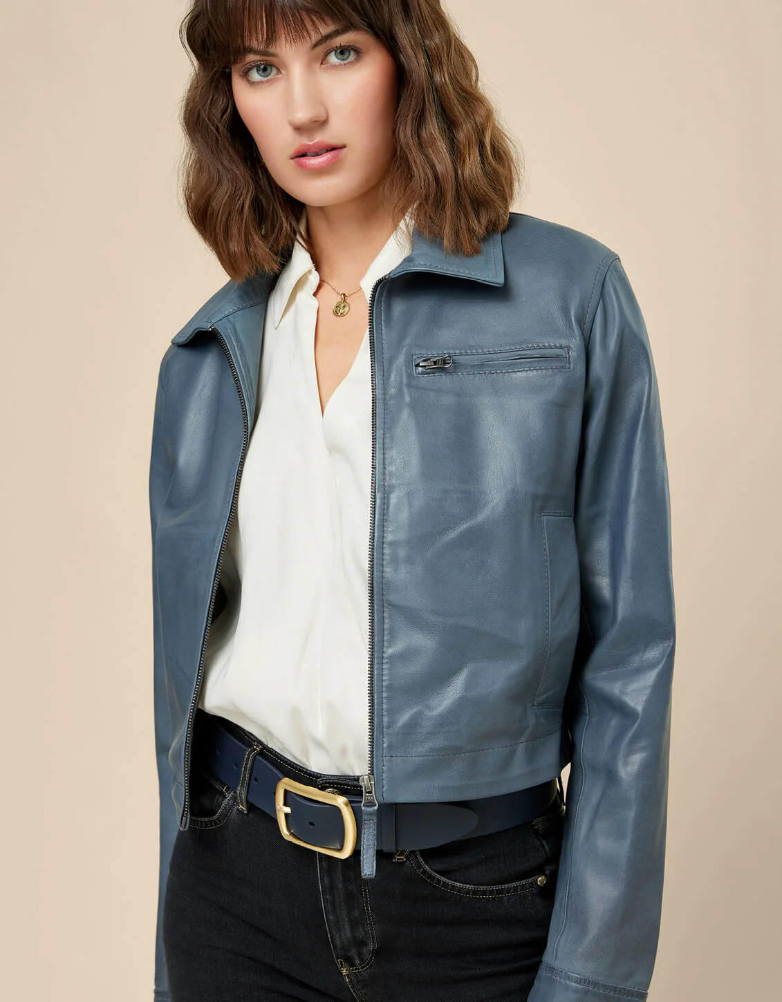 Kyle Jacket Pewter | Spartina 449